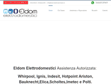 Tablet Screenshot of eldomlegnago.it
